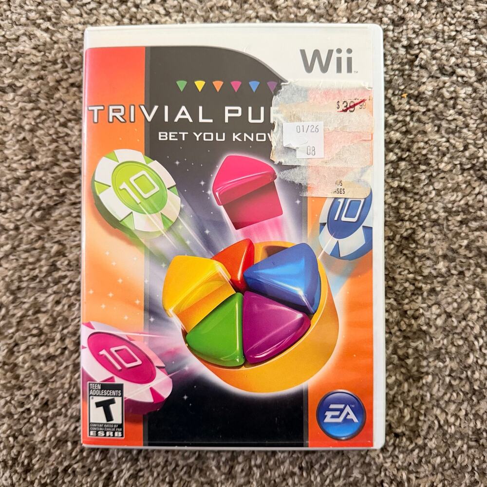 Trivial Pursuit Wii Video Game